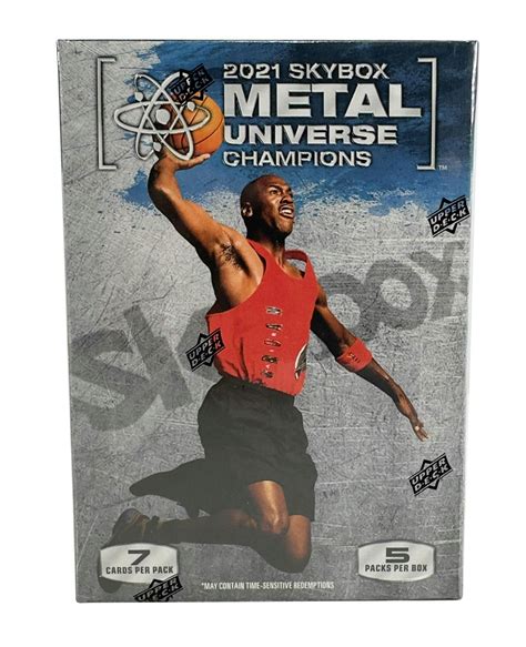 2021 skybox metal universe champions trading card blaster box|metal champions blaster box.